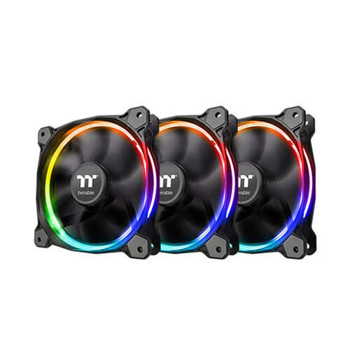 Кулер для компьютерного корпуса Thermaltake Riing 12 RGB Sync Edition (3-Fan Pack)-0