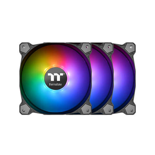 Кулер для компьютерного корпуса Thermaltake Pure Plus 12 RGB TT Premium Edition (3-Fan Pack)-0