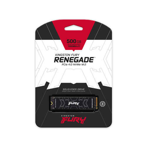 Твердотельный накопитель SSD Kingston FURY Renegade SFYRS/500G M.2 NVMe PCIe 4.0-0