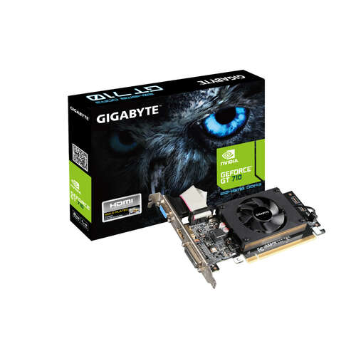 Видеокарта Gigabyte (GV-N710D3-2GL) GT710 2G DDR3 64bit-0