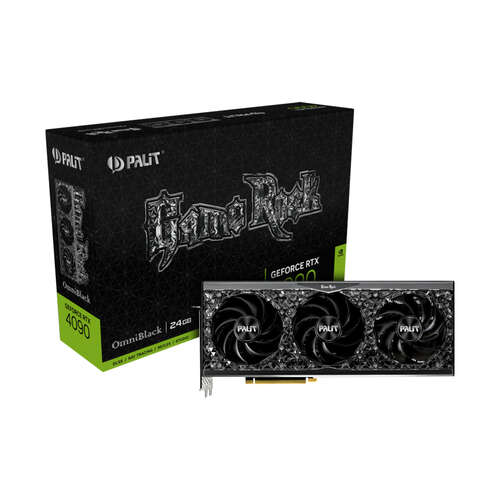 Видеокарта PALIT RTX4090 GAMEROCK OMNIBLACK 24G (NED4090019SB-1020Q)-0