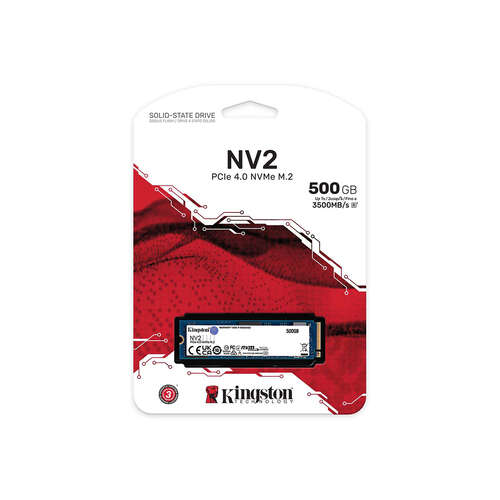 Твердотельный накопитель SSD Kingston NV2 SNV2S/500G M.2 NVMe PCIe 4.0x4-0