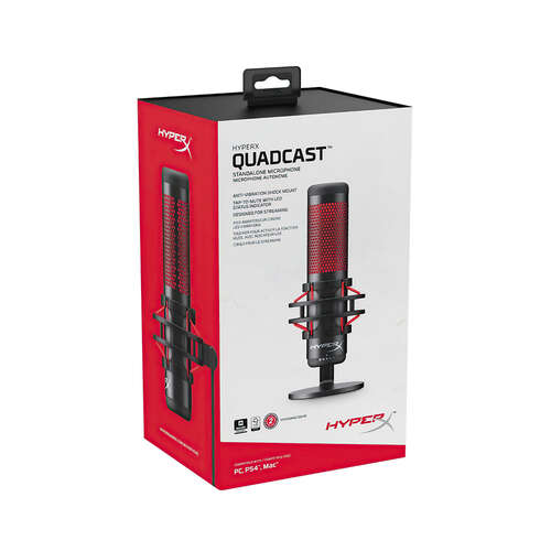 Микрофон HyperX QuadCast Standalon Microphone 4P5P6AA-0