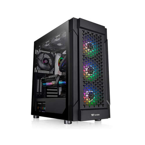 Компьютерный корпус Thermaltake Versa T27 TG ARGB без Б/П-0