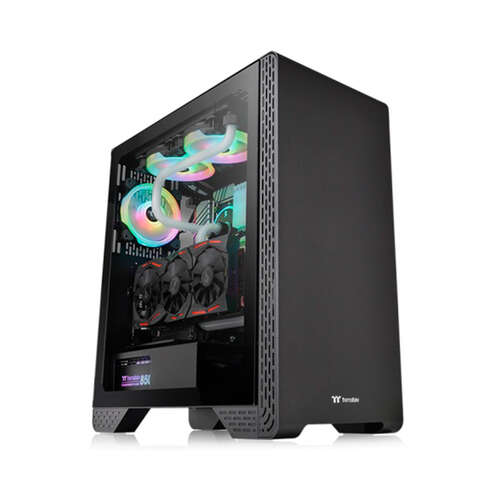 Компьютерный корпус Thermaltake S300 TG Black без Б/П-0