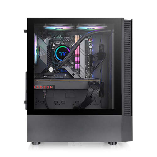 Компьютерный корпус Thermaltake View 200 TG Black ARGB без Б/П-0