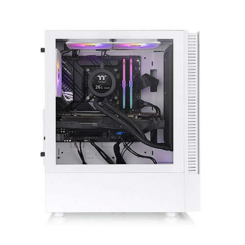 Компьютерный корпус Thermaltake View 200 TG Snow ARGB без Б/П-0