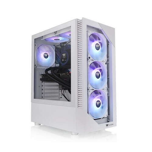 Компьютерный корпус Thermaltake View 200 TG Snow ARGB без Б/П-0