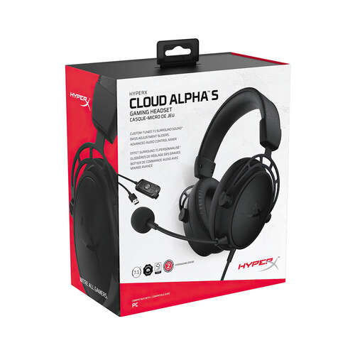 Гарнитура HyperX Cloud Alpha S Black 4P5L2AA-0