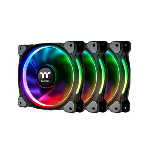 Кулер для компьютерного корпуса Thermaltake Riing Plus 14 RGB Radiator Fan TT Premium Edition (3-Fan-0