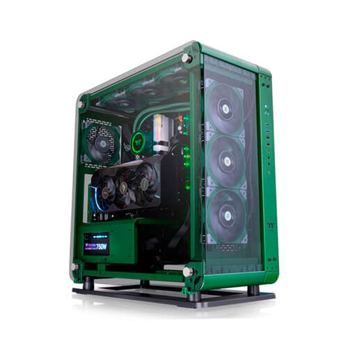 Компьютерный корпус Thermaltake Core P6 TG Racing Green без Б/П-0