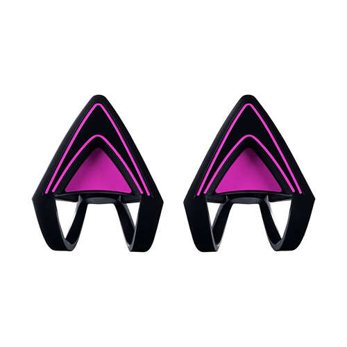 Накладные кошачьи ушки на гарнитуру Razer Kitty Ears for Kraken - Neon Purple-0