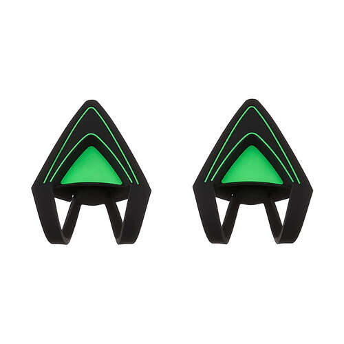 Накладные кошачьи ушки на гарнитуру Razer Kitty Ears for Kraken - Green-0