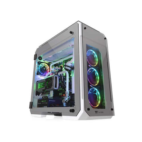 Компьютерный корпус Thermaltake View 71 TG Snow Edition без Б/П-0