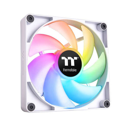 Кулер для компьютерного корпуса Thermaltake CT140 ARGB Sync PC Cooling Fan White (2 pack)-0