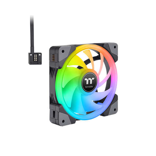 Кулер для компьютерного корпуса Thermaltake SWAFAN EX12 RGB PC Cooling Fan (3-Fan Pack)-0