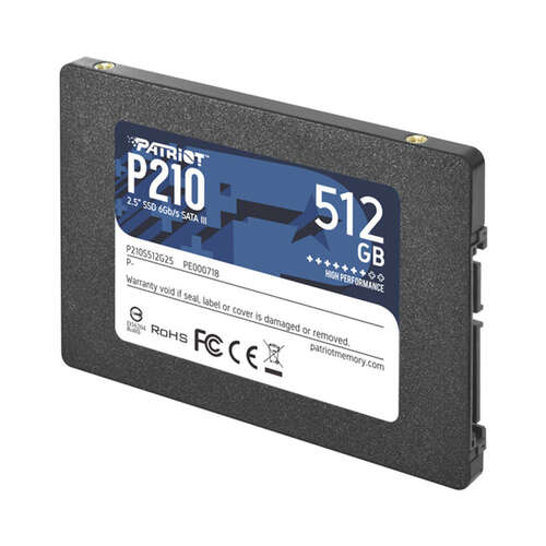 Твердотельный накопитель SSD Patriot P210 512GB SATA-0