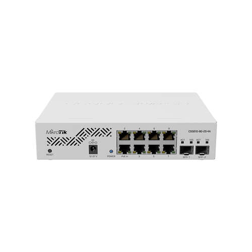 Коммутатор MikroTik CSS610-8G-2S+IN