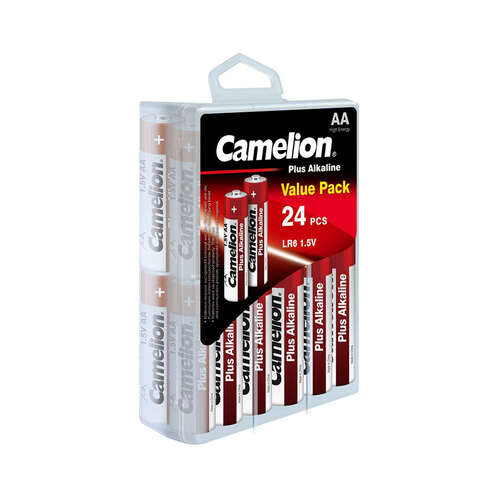 Батарейка CAMELION Plus Alkaline LR6-PBH24 24 шт. в упак.-0