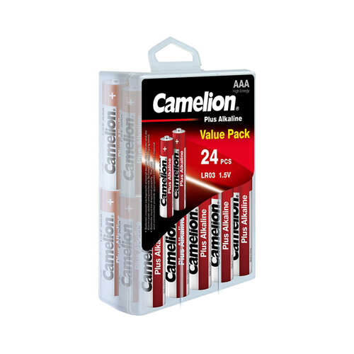 Батарейка CAMELION Plus Alkaline LR03-PBH24 24 шт. в упак.