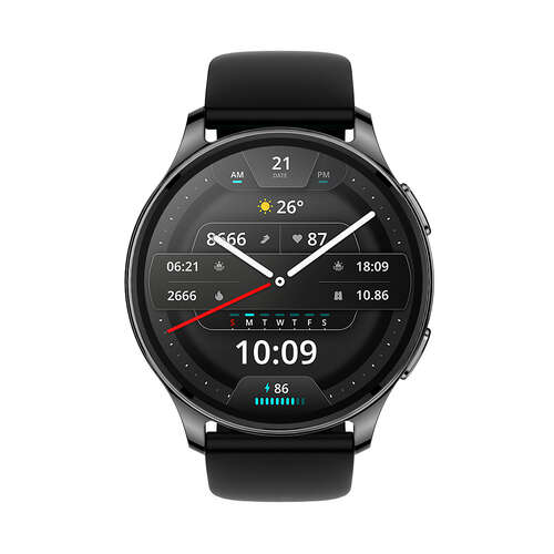 Смарт часы Amazfit Pop 3R A2319 Metallic Black-0