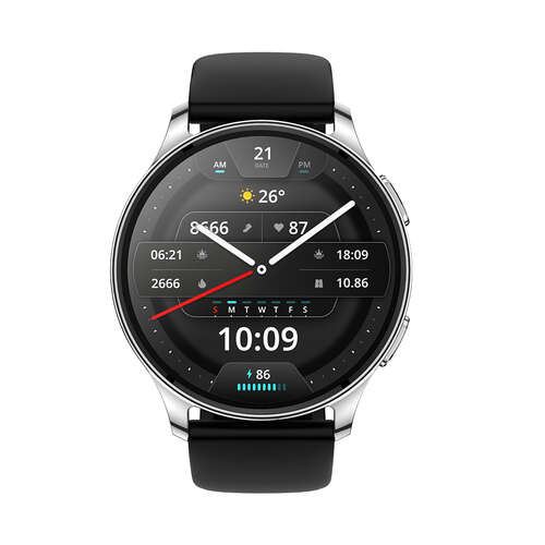 Смарт часы Amazfit Pop 3R A2319 Metallic Silver-0