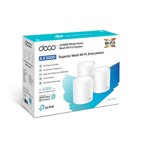 Беспроводная MESH-система Wi-Fi TP-Link Deco X50(3-pack)-0