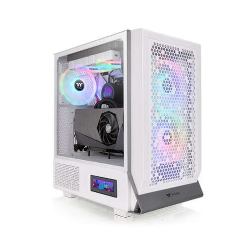 Компьютерный корпус Thermaltake Ceres 300 TG ARGB Snow без Б/П-0