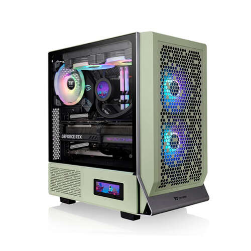 Компьютерный корпус Thermaltake Ceres 300 TG ARGB Matcha Green без Б/П-0