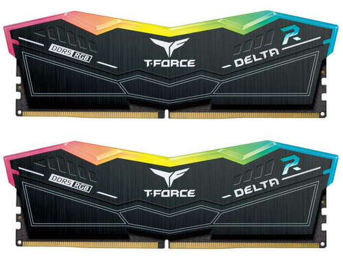 ОЗУ Team Group, T-Force Delta RGB 48 GB Kit, DDR5 (2x24GB), 7200Mhz, CL34-42-42-84,  1.4V, FF3D548G7200HC34ADC01-0