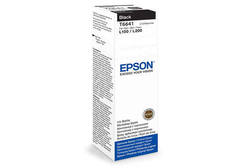 Контейнер с чернилами Epson C13T66414A Black-0