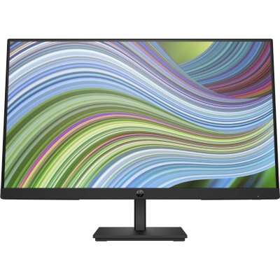 Монитор HP P24 G5 FHD 23.8" IPS, 1920x1080 (16:9 ), 250cd/m2, H178°/V178°, 1000:1, 8M:1, 5ms, VGA, HDMI, DP, Black