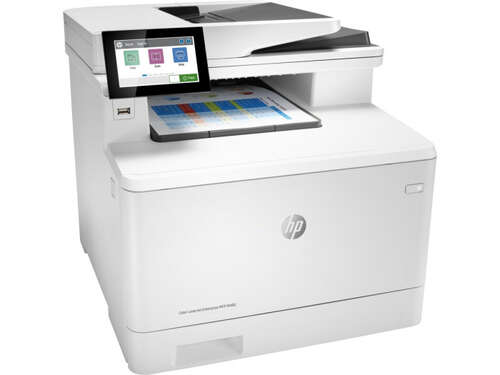 МФУ лазерное цветное HP Color LaserJet Ent M480f 3QA55A, А4, 27 стр/мин, 2ГБ, факс, ADF, duplex,  Ethernet-0