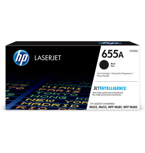 Картридж лазерный HP CF450A LaserJet 655A, оригинальный, черный-0