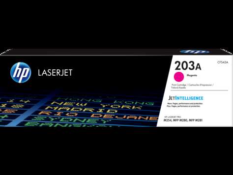 Картридж HP CF543A HP 203A Magenta LaserJet Toner Cartridge for M254/M280