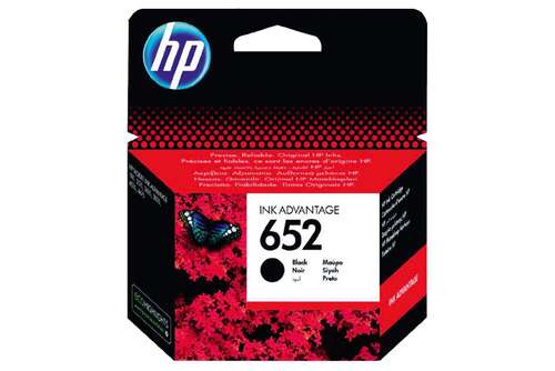 Картридж HP 652 Ink Advantage, F6V25AE, черный-0