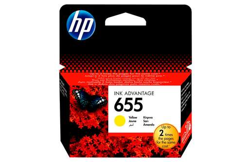 Картридж HP CZ112AE №655 Yellow Ink Cartridge для HP DJ 3525, 4615, 4625, 5525, 6525 e-All-in-One-0