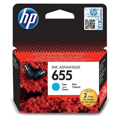 Картридж HP CZ110AE №655 Cyan Ink Cartridge для HP DJ 3525, 4615, 4625, 5525, 6525 e-All-in-One-0