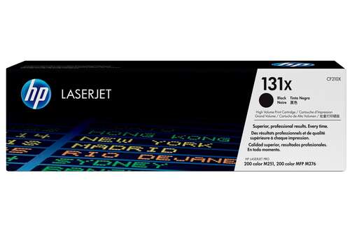 Картридж HP CF210X 131x for LaserJet Pro M251/M276 2.3K, увеличенной емкости, Black-0