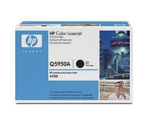 Картридж HP Q5950A, Чёрный, На 11000 страниц для HP Color LaserJet 4700-0