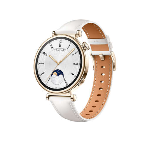 Смарт часы Huawei Watch GT 4 ARA-B19 41mm White Leather Strap-0