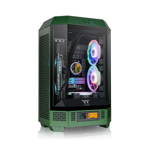 Компьютерный корпус Thermaltake The Tower 300 Racing Green без Б/П-0