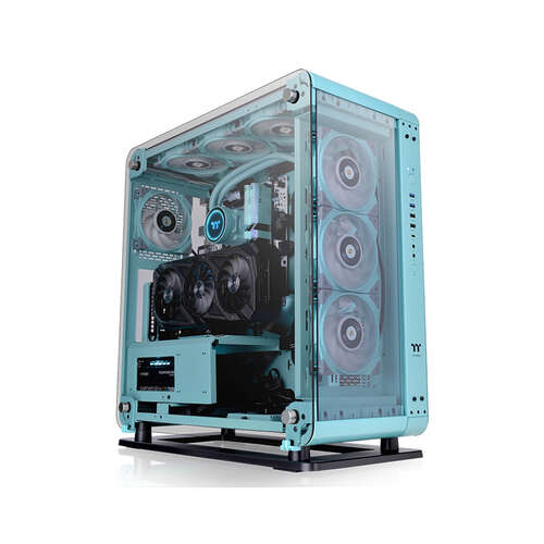 Компьютерный корпус Thermaltake Core P6 TG Turquoise без Б/П-0