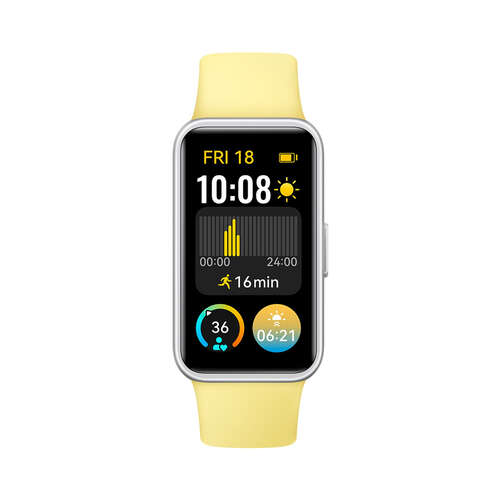 Умный браслет Huawei Band 9 KIM-B19 Yellow Fluoroelastomer Strap-0