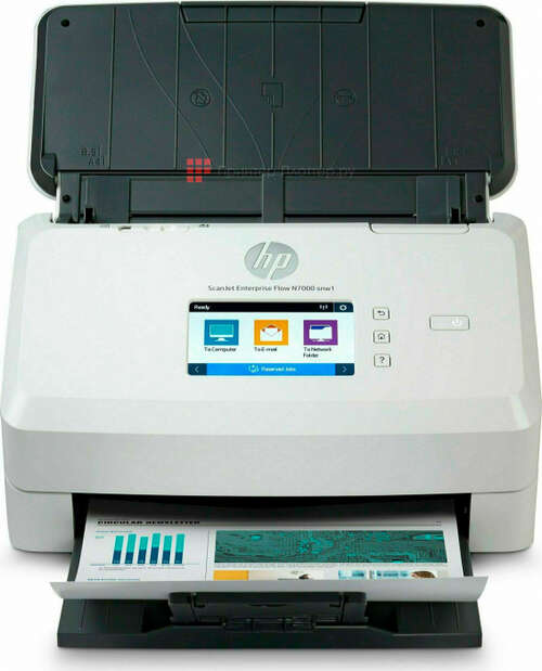 Сканер потоковый HP SJ Enterprise Flow N7000 snw1, А4, 75стр/150изоб/мин, 7500стр/день, Duplex однопрох, LAN, USB, WIFI-0