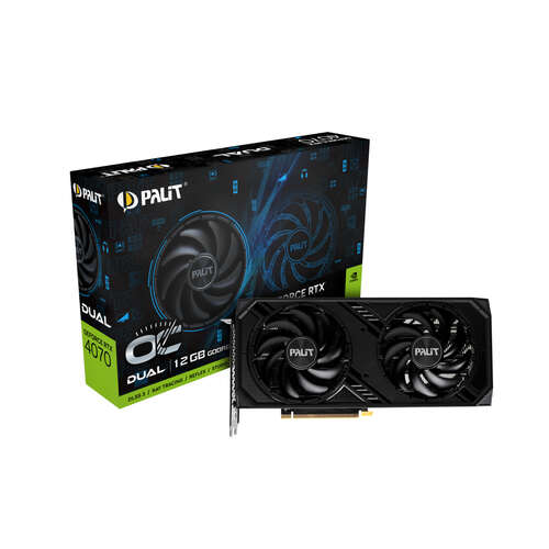 Видеокарта PALIT RTX4070 DUAL OC D6 12GB (NE64070S19K9-1048D)-0