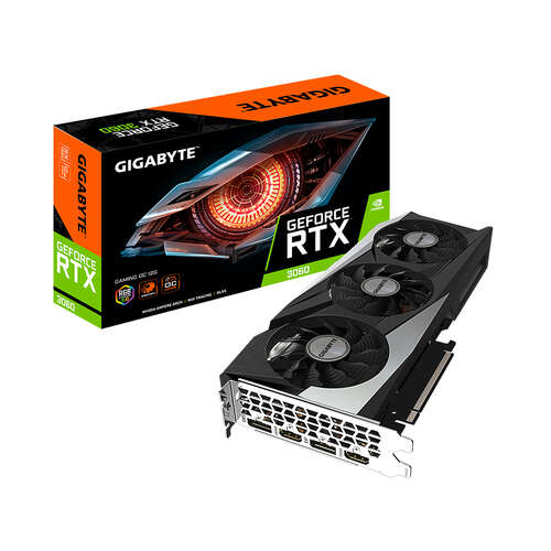 Видеокарта Gigabyte (GV-N3060GAMING OC-12GD) RTX3060 GAMING OC 12G-0