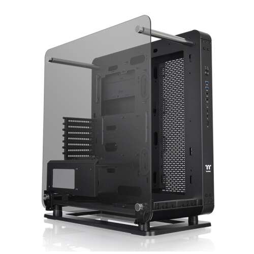 Корпус Thermaltake Core P6 TG /Black/Wall Mount/SPCC/4mm Tempered Glass*3, CA-1V2-00M1WN-00