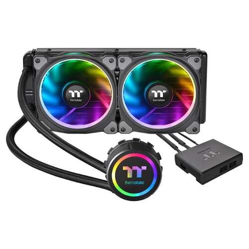 Водяное охлаждение Thermaltake Floe Riing RGB 240 TT Premium Edition, CL-W157-PL12SW-A