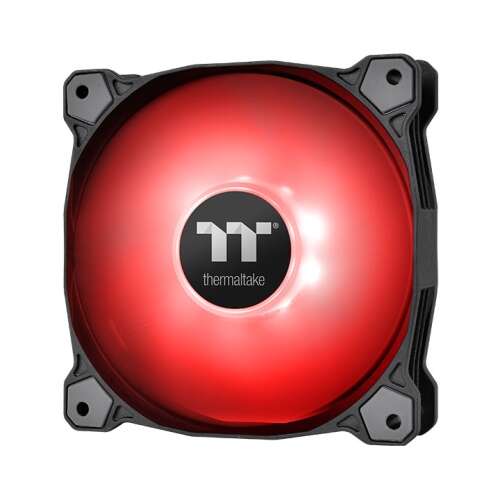 Вентилятор для корпуса Thermaltake Pure A12 LED/Fan/Hub 9 LED/LED Red, CL-F109-PL12RE-A